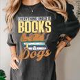 Everything I Need Is Books & Dogs Reader Book Read Reading Women's Comfort Colors T-Shirt Pepper Everything I Need Is Books & Dogs Reader Book Read Reading Women's Comfort Colors T-Shirt Pepper