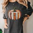 Fall Book Pumpkin Halloween Teacher Librarian Thanksgiving Women's Comfort Colors T-Shirt Pepper Fall Book Pumpkin Halloween Teacher Librarian Thanksgiving Women's Comfort Colors T-Shirt Pepper