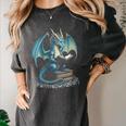 Fantasy Dragon Reading Magical Book Lover Halloween Vibes Women's Comfort Colors T-Shirt Pepper Fantasy Dragon Reading Magical Book Lover Halloween Vibes Women's Comfort Colors T-Shirt Pepper