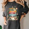 Fantasy Drama Tragedy Book Lover Subtle Watercolor Women's Comfort Colors T-Shirt Pepper