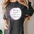 All My Favorite People Are Imaginary Book Lover Idea Women's Comfort Colors T-Shirt Pepper All My Favorite People Are Imaginary Book Lover Idea Women's Comfort Colors T-Shirt Pepper