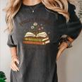 Forget Flowers Buy Me Books Book Lover Women's Comfort Colors T-Shirt Pepper Forget Flowers Buy Me Books Book Lover Women's Comfort Colors T-Shirt Pepper