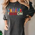 Freadom Anti-Banned Books – Read Banned Books Library Women's Comfort Colors T-Shirt Pepper