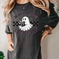 The Only Ghost I Know Is The Holy Ghost Ghost Read Book Women's Comfort Colors T-Shirt Pepper