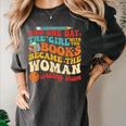 The Girl With The Books Became The Woman Writing Them Women's Comfort Colors T-Shirt Pepper