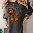 Girl Who Loves Dogs & Books Heart Dog Lover Reader Reeding Women's Comfort Colors T-Shirt Pepper Girl Who Loves Dogs & Books Heart Dog Lover Reader Reeding Women's Comfort Colors T-Shirt Pepper