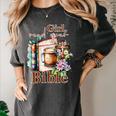 Girl Read Your Bible Christian Faith Jesus Book Women's Comfort Colors T-Shirt Pepper