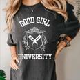 Good Girl University STFAUTTDLAGG Romance Spicy Book Women's Comfort Colors T-Shirt Pepper Good Girl University STFAUTTDLAGG Romance Spicy Book Women's Comfort Colors T-Shirt Pepper