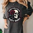 Good Girls Read Dirty Books Smut Reader Dark Romance Skull Women's Comfort Colors T-Shirt Pepper Good Girls Read Dirty Books Smut Reader Dark Romance Skull Women's Comfort Colors T-Shirt Pepper