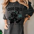 Good Girls Read Spicy Skeleton Book Club Women's Comfort Colors T-Shirt Pepper Good Girls Read Spicy Skeleton Book Club Women's Comfort Colors T-Shirt Pepper