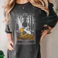 Gothic Book Lover Skeleton Women's Comfort Colors T-Shirt Pepper Gothic Book Lover Skeleton Women's Comfort Colors T-Shirt Pepper