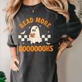 Groovy Halloween Teacher Spooky Read More Book Women Girl Women's Comfort Colors T-Shirt Pepper Groovy Halloween Teacher Spooky Read More Book Women Girl Women's Comfort Colors T-Shirt Pepper