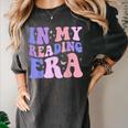 Groovy In My Reading Era Book Lovers Book Reader Women's Comfort Colors T-Shirt Pepper Groovy In My Reading Era Book Lovers Book Reader Women's Comfort Colors T-Shirt Pepper