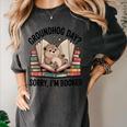 Groundhog Day Librarian Book Lover Reader Library Women's Comfort Colors T-Shirt Pepper