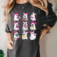 Halloween Pink Ghost Read More Books Spooky Boo Teacher Kids Women's Comfort Colors T-Shirt Pepper Halloween Pink Ghost Read More Books Spooky Boo Teacher Kids Women's Comfort Colors T-Shirt Pepper