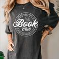 What Happens In Book Club Stays In Book Club Book Lover Women's Comfort Colors T-Shirt Pepper What Happens In Book Club Stays In Book Club Book Lover Women's Comfort Colors T-Shirt Pepper