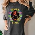 Harry Potter Hermione So Many Books So Little Time Portrait Women's Comfort Colors T-Shirt Pepper Harry Potter Hermione So Many Books So Little Time Portrait Women's Comfort Colors T-Shirt Pepper