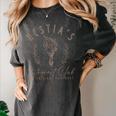 Hestia Introvert Club Greek Mythology Women's Comfort Colors T-Shirt Pepper