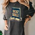 Holy Book Costume For Jesus And Bible Lovers Women's Comfort Colors T-Shirt Pepper Holy Book Costume For Jesus And Bible Lovers Women's Comfort Colors T-Shirt Pepper