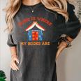 Home Is Where My Books Are Women's Comfort Colors T-Shirt Pepper