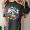 I'd Rather Be Coloring Books Color Drawing Book Women's Comfort Colors T-Shirt Pepper I'd Rather Be Coloring Books Color Drawing Book Women's Comfort Colors T-Shirt Pepper