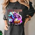 I'm A Book Dragon Not A Worm Women's Comfort Colors T-Shirt Pepper