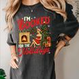 I'm Booked For The Holidays Christmas Reading Bookworm Xmas Women's Comfort Colors T-Shirt Pepper I'm Booked For The Holidays Christmas Reading Bookworm Xmas Women's Comfort Colors T-Shirt Pepper