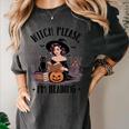 I'm Reading Halloween Witch Book Lover Women's Comfort Colors T-Shirt Pepper