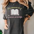 I'm In A Really Good Place Right Now In My Book Women's Comfort Colors T-Shirt Pepper I'm In A Really Good Place Right Now In My Book Women's Comfort Colors T-Shirt Pepper