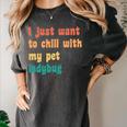 Introvert Pet Ladybug Mom Women's Comfort Colors T-Shirt Pepper Introvert Pet Ladybug Mom Women's Comfort Colors T-Shirt Pepper