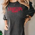 Introvert Valentines Day I Want You I Just Can't Flirt Women's Comfort Colors T-Shirt Pepper