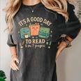 It’s a Good Day To Read 6 Or 7 Pages Cute Book Women's Comfort Colors T-Shirt Pepper It’s a Good Day To Read 6 Or 7 Pages Cute Book Women's Comfort Colors T-Shirt Pepper