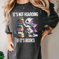 It's Not Hoarding If It's Books ShirtDragon Reading Book Women's Comfort Colors T-Shirt Pepper