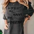 It's All About The Wingspan For Book Lover Women's Comfort Colors T-Shirt Pepper