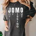 JOMO Joy Of Missing Out Sarcastic Introvert Women's Comfort Colors T-Shirt Pepper
