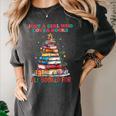 Just a Girl Who Loves Books All Booked For Christmas Women's Comfort Colors T-Shirt Pepper Just a Girl Who Loves Books All Booked For Christmas Women's Comfort Colors T-Shirt Pepper