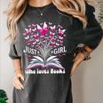 Just a Girl Who Loves Books Reading Book Butterfly Bookworm Women's Comfort Colors T-Shirt Pepper Just a Girl Who Loves Books Reading Book Butterfly Bookworm Women's Comfort Colors T-Shirt Pepper