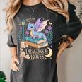 Just a Girl Who Loves Dragons & Books Reader Fantasy Fun Premium Tri-Blend Women's Comfort Colors T-Shirt Pepper Just a Girl Who Loves Dragons & Books Reader Fantasy Fun Premium Tri-Blend Women's Comfort Colors T-Shirt Pepper