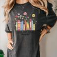 Just One More Chapter Book Lovers For Women Women's Comfort Colors T-Shirt Pepper