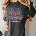 Just One More Chapter Bookish Book Reading Bright Hot Pink Women's Comfort Colors T-Shirt Pepper Just One More Chapter Bookish Book Reading Bright Hot Pink Women's Comfort Colors T-Shirt Pepper
