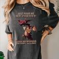 Just Pour Me My Coffee Hand Me My Book And Slowly Back Away Premium Women's Comfort Colors T-Shirt Pepper Just Pour Me My Coffee Hand Me My Book And Slowly Back Away Premium Women's Comfort Colors T-Shirt Pepper