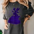 Kawaii Fairy Bookish Book Lover Library Read Women's Comfort Colors T-Shirt Pepper