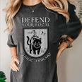 Knight Cat Defend Your Public Library Book Lover Women's Comfort Colors T-Shirt Pepper Knight Cat Defend Your Public Library Book Lover Women's Comfort Colors T-Shirt Pepper