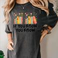 If You Know You Know 6 7 Reading Books Merry Christmas Women's Comfort Colors T-Shirt Pepper If You Know You Know 6 7 Reading Books Merry Christmas Women's Comfort Colors T-Shirt Pepper