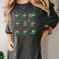 Librarian Book Lover Christmas Elf Reading Joy Women's Comfort Colors T-Shirt Pepper Librarian Book Lover Christmas Elf Reading Joy Women's Comfort Colors T-Shirt Pepper
