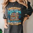 Librarian Book Lover Library Librarian Women's Comfort Colors T-Shirt Pepper Librarian Book Lover Library Librarian Women's Comfort Colors T-Shirt Pepper