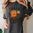 Librarian Book Reader Collector Book Worm For Women Women's Comfort Colors T-Shirt Pepper