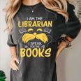I Am Librarian Book Reader Library Book Reading Women's Comfort Colors T-Shirt Pepper