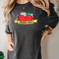 Librarian Library Assistant Libraries Rock Book Lover Women's Comfort Colors T-Shirt Pepper