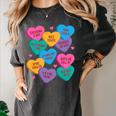 Librarian Shirt Valentines Book Worm Reading Tshirt Premium Tri-Blend Women's Comfort Colors T-Shirt Pepper
